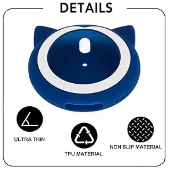 BNWT Blue Silicone Case for Poke GO Plus +, Soft Silicone Wrist Strap Pikachu - Picture 11 of 11